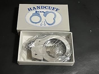 Amazon.co.jp: 昭和 日本製 手錠 品 レトロ HANDCUFF 警察 雑貨